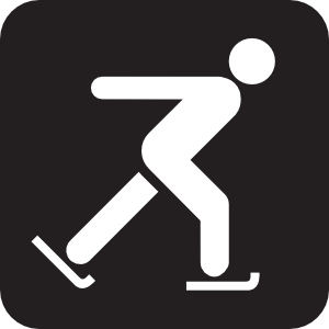 Ice Skating Black
